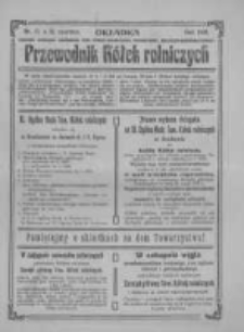 Przewodnik "Kółek rolniczych". R. XXIII. 1909. Nr 17