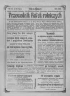 Przewodnik "Kółek rolniczych". R. XXIII. 1909. Nr 21