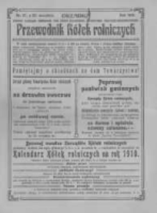 Przewodnik "Kółek rolniczych". R. XXIII. 1909. Nr 27