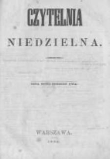 Czytelnia Niedzielna. 1862 R.7 nr1
