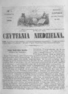 Czytelnia Niedzielna. 1862 R.7 nr7