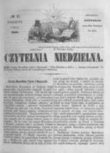 Czytelnia Niedzielna. 1862 R.7 nr12