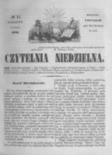 Czytelnia Niedzielna. 1862 R.7 nr14