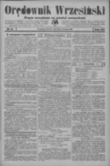 Orędownik Wrzesiński: organ urzędowy na powiat wrzesiński 1934.04.10 R.16 Nr41