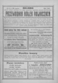 Przewodnik "K&oacute;łek rolniczych". R. XXIV. 1910. Nr 9