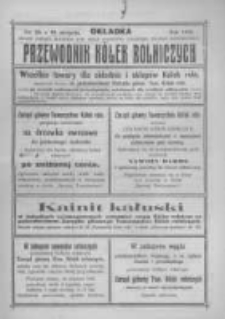 Przewodnik "Kółek rolniczych". R. XXIV. 1910. Nr 23