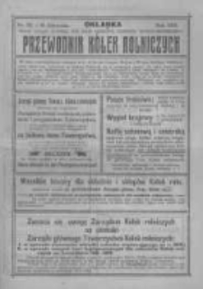 Przewodnik "K&oacute;łek rolniczych". R. XXIV. 1910. Nr 32