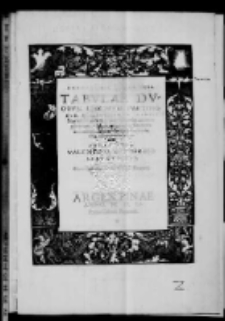 Schematismoi dialektikoi. Tabulae duorum librorum partitionum dialecticarum Ioannis Sturmij una cum praecipuorum locorum explicatione addita cum ex ipsius authoris annotationibus tum ex ipso Aristotele alijsque eius artis melioribus. Confectæ A Valentino Erythraeo. Cum Epistola Ioannis Sturmij
