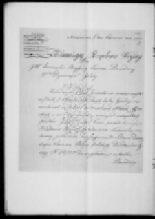 Komisja Rządowa Wojny do gen. Turno 05-11.06. 1831