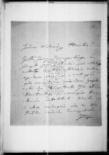 List Antoniego Korwina Bieńkowskiego
