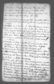 Diariusz i Progress Komissiej Pereusławskiej z wojskiem Zaporowskim przez Ich MMc P.P. Commissarzów 26 Februarii odprawioney przez Je. Mci pana Podkomorzego Lwowskiego Ao 1649