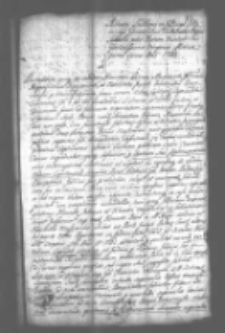 Akta Trybunału Lubelskiego 1763