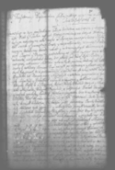 Akt Konfederacyi wojewodztwa Chełminskiego uczyniony w Sztumie Dnia 27 Julij 1769 Anno