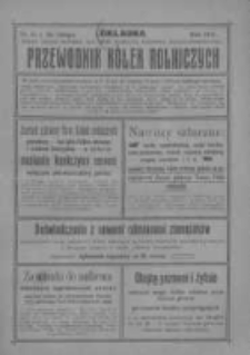Przewodnik "K&oacute;łek rolniczych". R. XXV. 1911. Nr 6