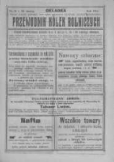 Przewodnik "K&oacute;łek rolniczych". R. XXV. 1911. Nr 9