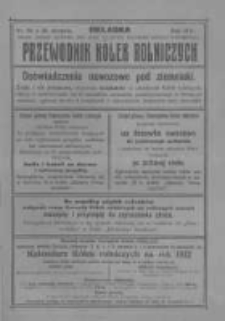 Przewodnik "Kółek rolniczych". R. XXV. 1911. Nr 24