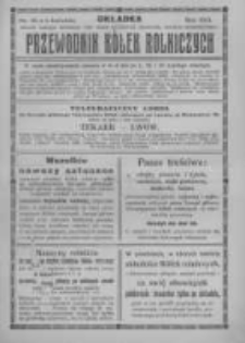 Przewodnik "Kółek rolniczych". R. XXVII. 1913. Nr 10