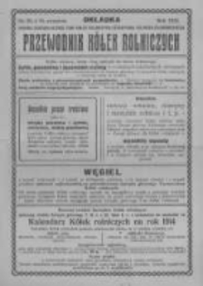 Przewodnik "Kółek rolniczych". R. XXVII. 1913. Nr 26