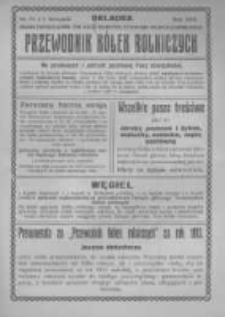 Przewodnik "Kółek rolniczych". R. XXVII. 1913. Nr 31