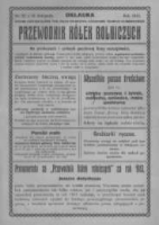 Przewodnik "Kółek rolniczych". R. XXVII. 1913. Nr 32
