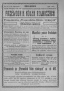 Przewodnik "Kółek rolniczych". R. XXVII. 1913. Nr 33