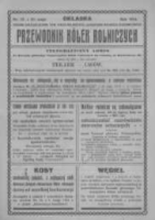Przewodnik "K&oacute;łek rolniczych". R. XXVIII. 1914. Nr 15