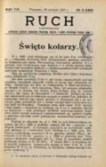 Ruch: dwutygodnik poświęcony sprawom wychowania fizycznego, hygieny i w ogóle normalnego rozwoju ciała 1912.01.26 R.7 No.2=140