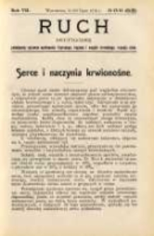 Ruch: dwutygodnik poświęcony sprawom wychowania fizycznego, hygieny i w ogóle normalnego rozwoju ciała 1912.07.11 i 26 R.7 No.13/14=151/152