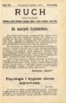 Ruch: dwutygodnik poświęcony sprawom wychowania fizycznego, hygieny i w ogóle normalnego rozwoju ciała 1912.12.26 R.7 No.24=162