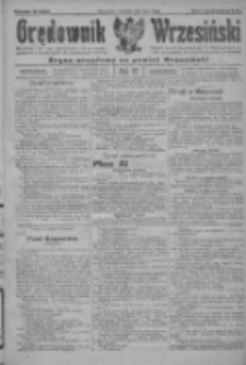 Orędownik Wrzesiński: organ urzędowy na powiat wrzesiński 1922.02.09 R.4 Nr17