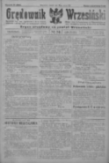 Orędownik Wrzesiński: organ urzędowy na powiat wrzesiński 1922.03.21 R.4 Nr34