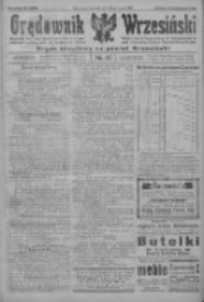 Orędownik Wrzesiński: organ urzędowy na powiat wrzesiński 1922.03.23 R.4 Nr35