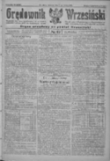 Orędownik Wrzesiński: organ urzędowy na powiat wrzesiński 1922.04.27 R.4 Nr49