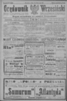 Orędownik Wrzesiński: organ urzędowy na powiat wrzesiński 1922.05.20 R.4 Nr59