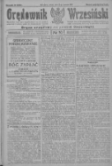 Orędownik Wrzesiński: organ urzędowy na powiat wrzesiński 1922.06.17 R.4 Nr70