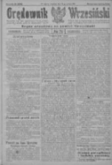 Orędownik Wrzesiński: organ urzędowy na powiat wrzesiński 1922.06.22 R.4 Nr72