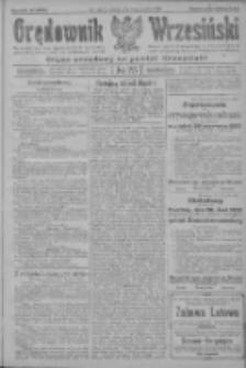 Orędownik Wrzesiński: organ urzędowy na powiat wrzesiński 1922.06.24 R.4 Nr73