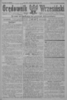 Orędownik Wrzesiński: organ urzędowy na powiat wrzesiński 1922.07.29 R.4 Nr88