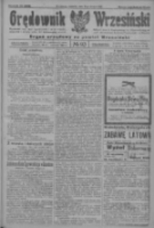 Orędownik Wrzesiński: organ urzędowy na powiat wrzesiński 1922.08.10 R.4 Nr93