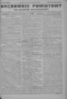 Orędownik powiatowy na powiat wrzesiński 1922.10.03 R.4 Nr116