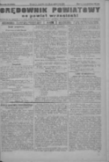 Orędownik powiatowy na powiat wrzesiński 1922.10.26 R.4 Nr126