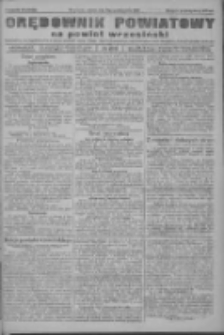 Orędownik powiatowy na powiat wrzesiński 1922.10.31 R.4 Nr128