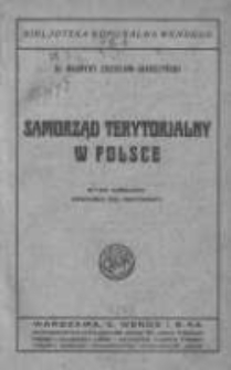 Samorząd terytorjalny w Polsce: stan obecny: wnioski do reformy