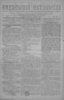 Orędownik Ostrowski: pismo na miasto i powiaty Ostrowski i Odolanowski oraz miast Ostrowa, Odolanowa, Sulmierzyc i Raszkowa 1929.01.01 R.78 Nr1