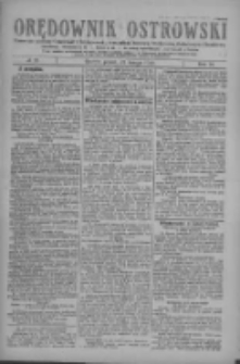 Orędownik Ostrowski: pismo na miasto i powiaty Ostrowski i Odolanowski oraz miast Ostrowa, Odolanowa, Sulmierzyc i Raszkowa 1929.02.22 R.78 Nr16