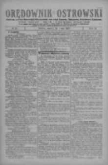 Orędownik Ostrowski: pismo na miasto i powiaty Ostrowski i Odolanowski oraz miast Ostrowa, Odolanowa, Sulmierzyc i Raszkowa 1929.03.26 R.78 Nr25