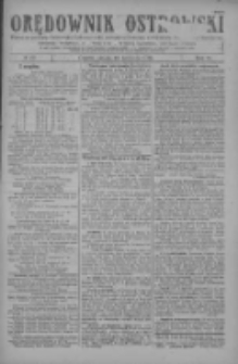 Orędownik Ostrowski: pismo na miasto i powiaty Ostrowski i Odolanowski oraz miast Ostrowa, Odolanowa, Sulmierzyc i Raszkowa 1929.04.12 R.78 Nr30