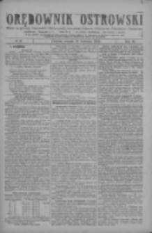 Orędownik Ostrowski: pismo na miasto i powiaty Ostrowski i Odolanowski oraz miast Ostrowa, Odolanowa, Sulmierzyc i Raszkowa 1929.04.16 R.78 Nr31