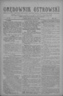 Orędownik Ostrowski: pismo na miasto i powiaty Ostrowski i Odolanowski oraz miast Ostrowa, Odolanowa, Sulmierzyc i Raszkowa 1929.05.17 R.78 Nr40
