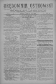 Orędownik Ostrowski: pismo na miasto i powiaty Ostrowski i Odolanowski oraz miast Ostrowa, Odolanowa, Sulmierzyc i Raszkowa 1929.05.28 R.78 Nr43